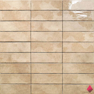 Бежевая плитка под кирпич