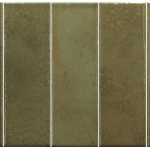 Зеленая плитка под кирпич