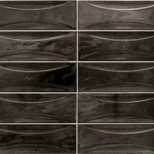 Черная плитка под кирпич