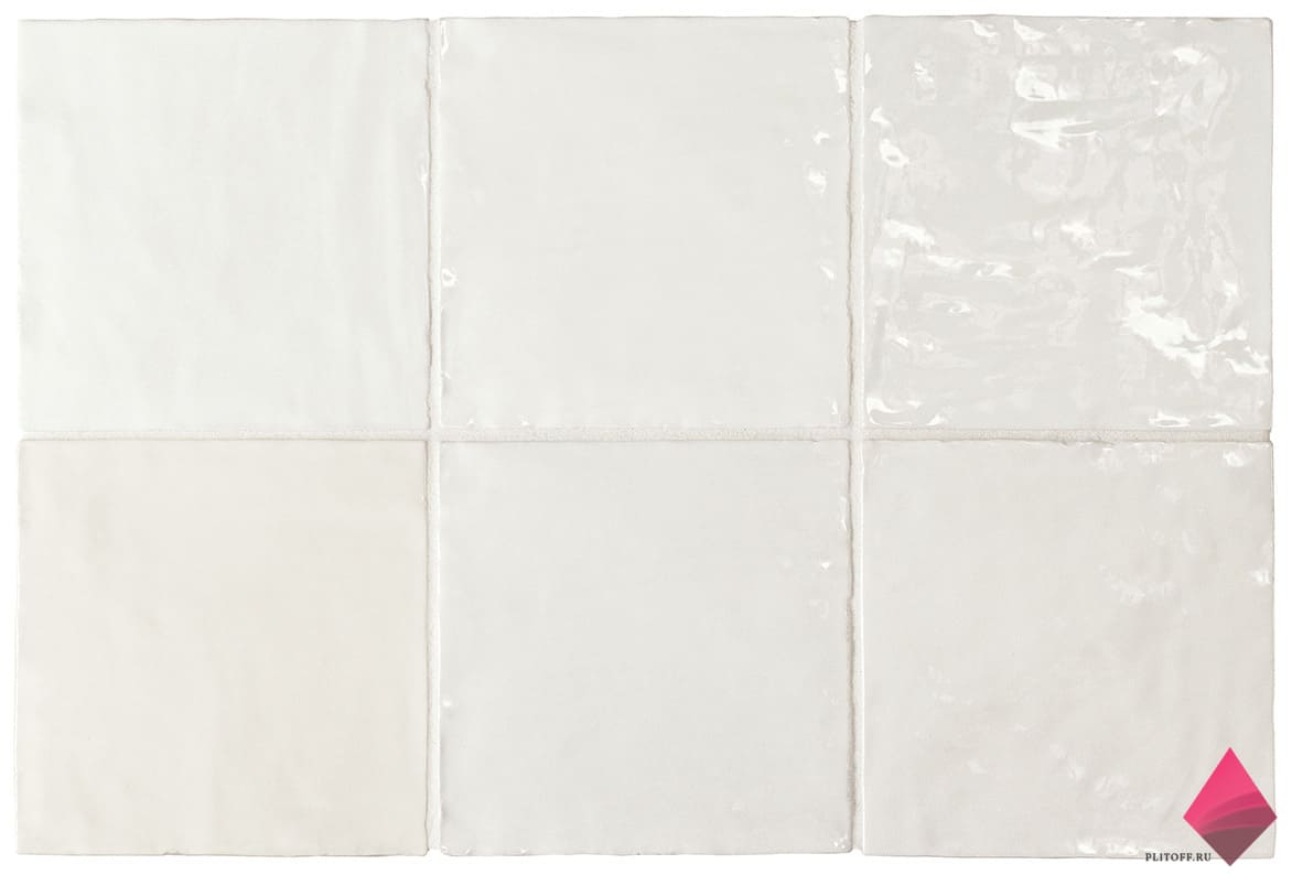 Белая плитка на фартук