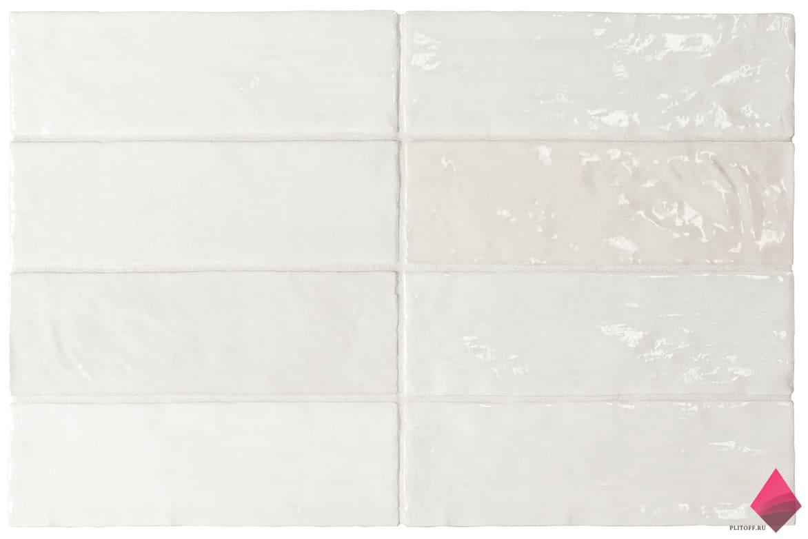 Белая плитка кабанчик