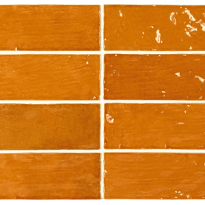 Оранжевая плитка под кирпич