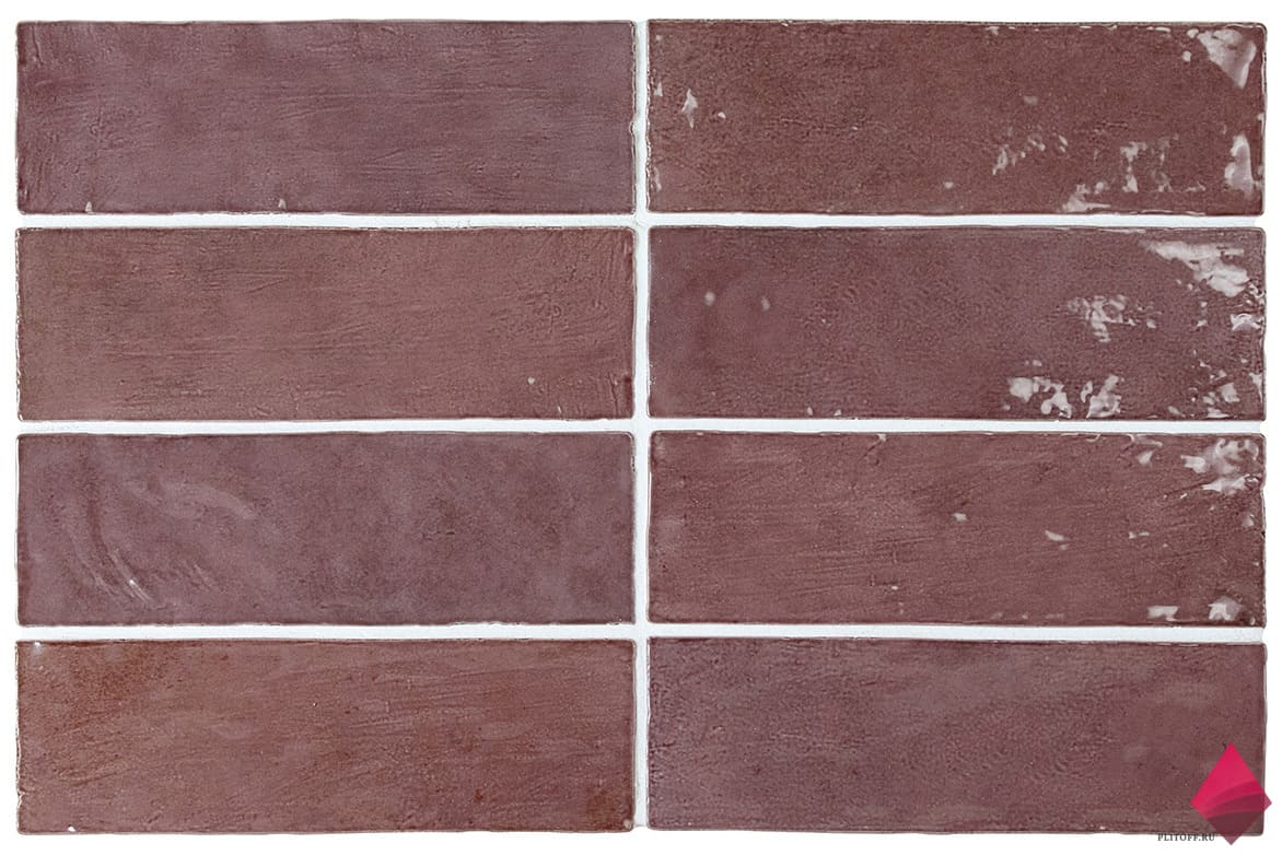 Бордовая плитка под кирпич
