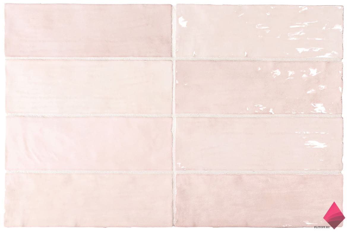 LA RIVIERA ROSE Розовая плитка кабанчик фото
