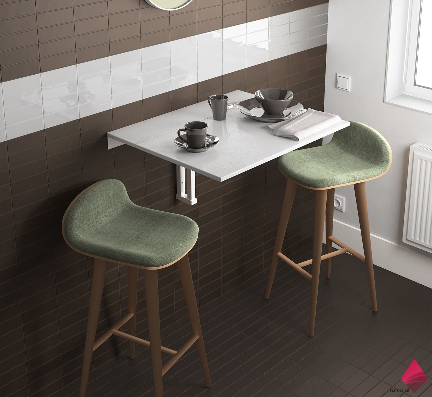 Мелкоформатная плитка для пола