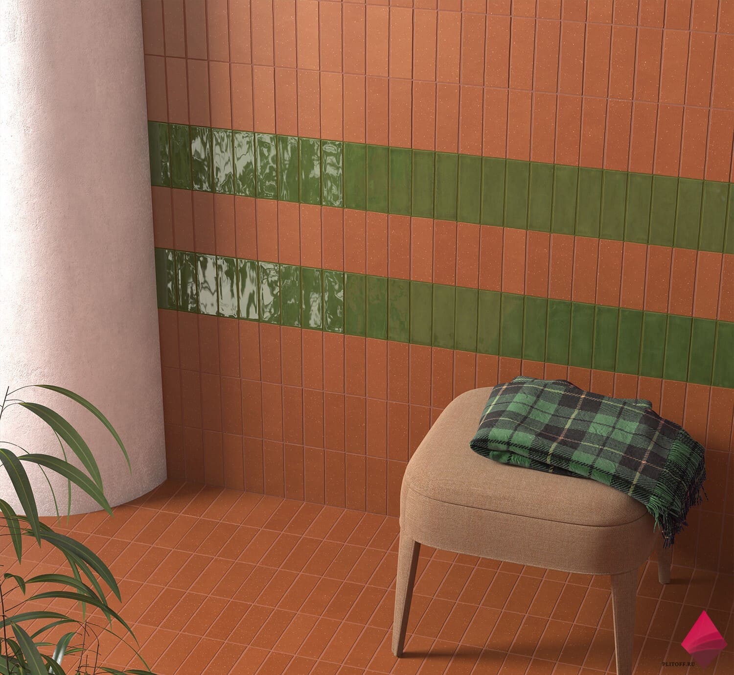 Плитка кабанчик для пола