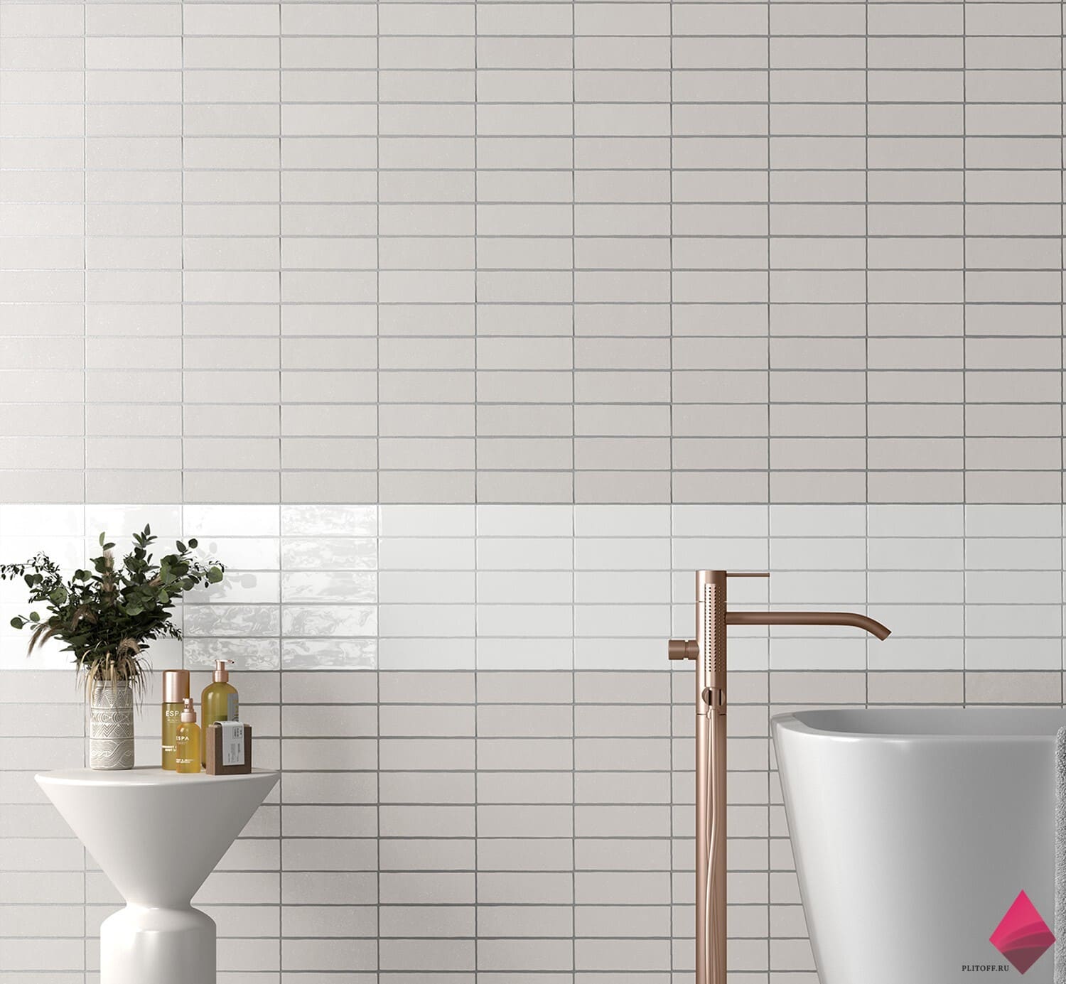 Плитка кирпичик для ванной