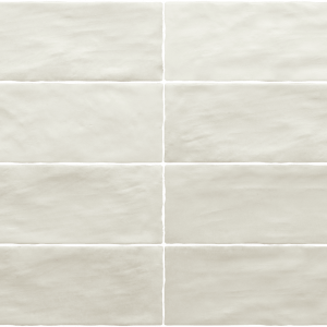 Белая матовая плитка кабанчик