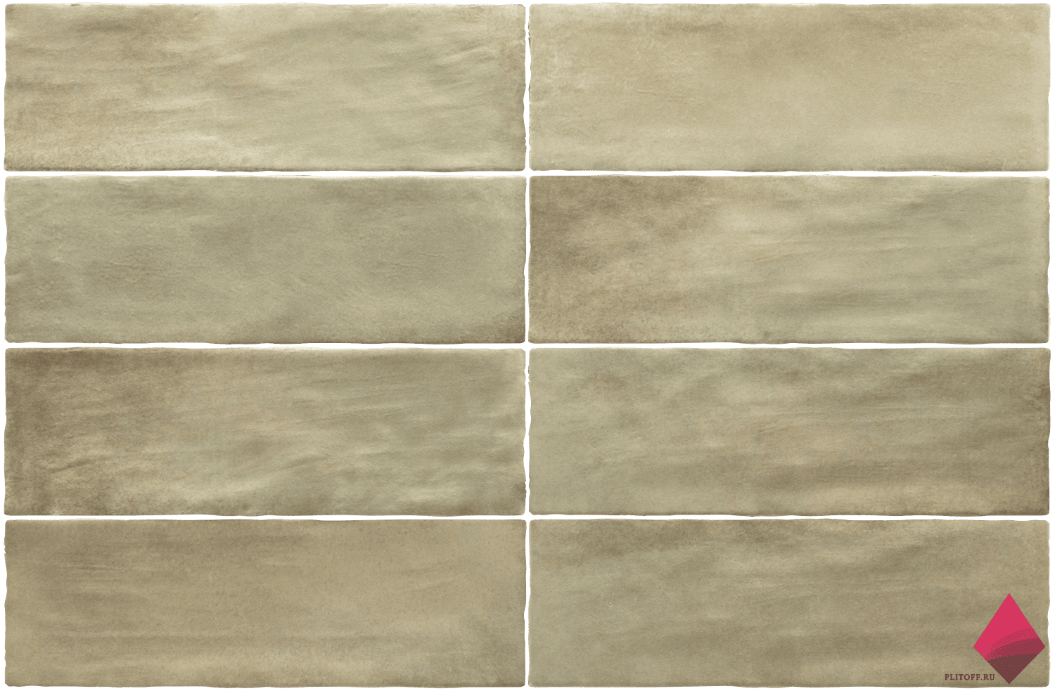 Плитка под кирпич болотного цвета