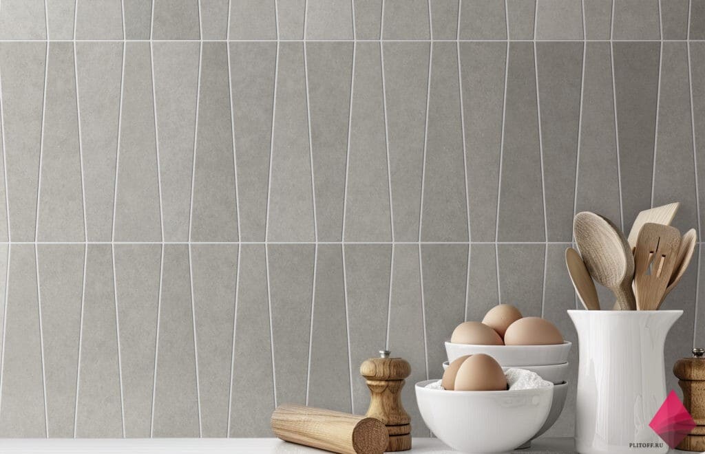 Серая плитка под камень