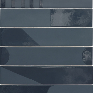 Синяя плитка под кирпич фото