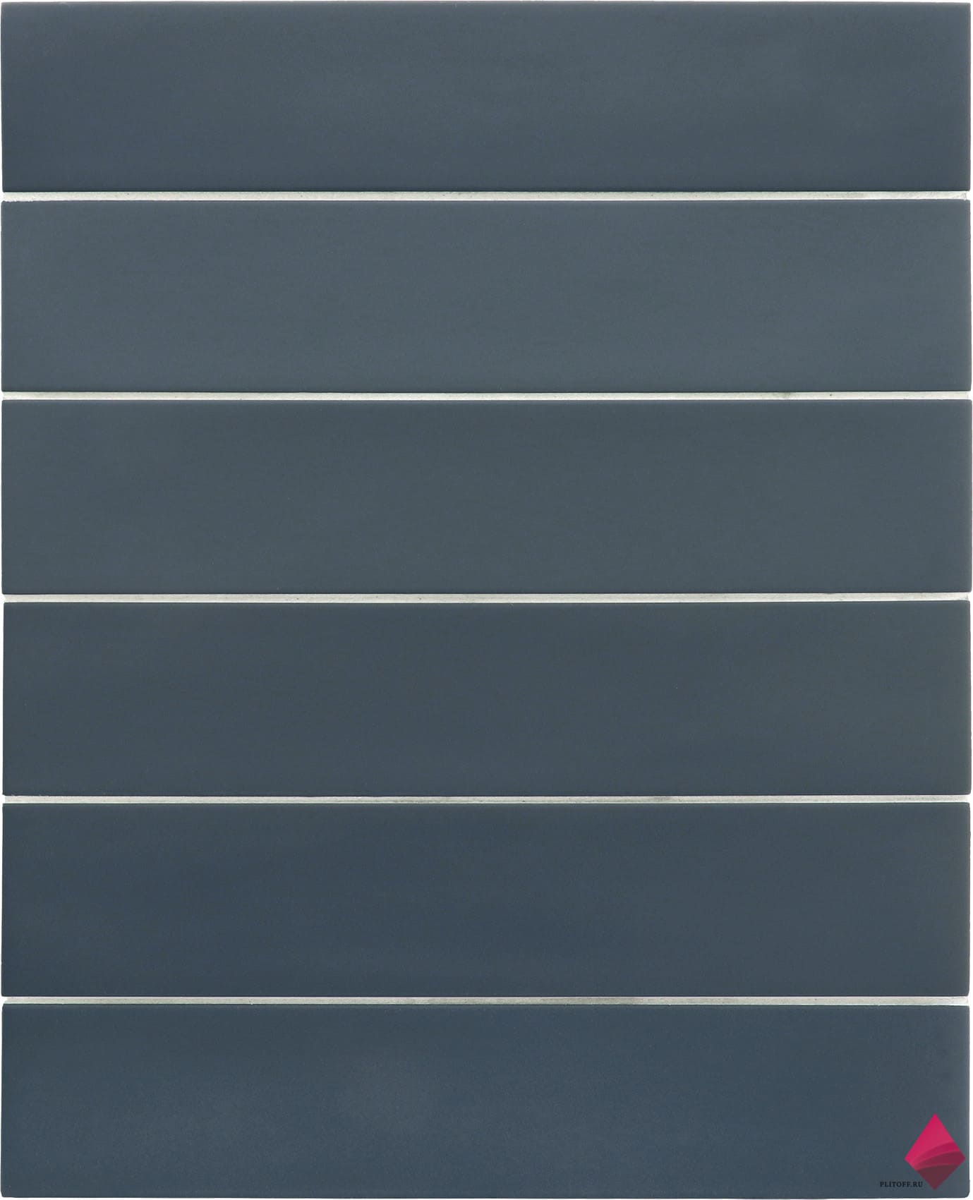 Синяя матовая плитка керамогранит