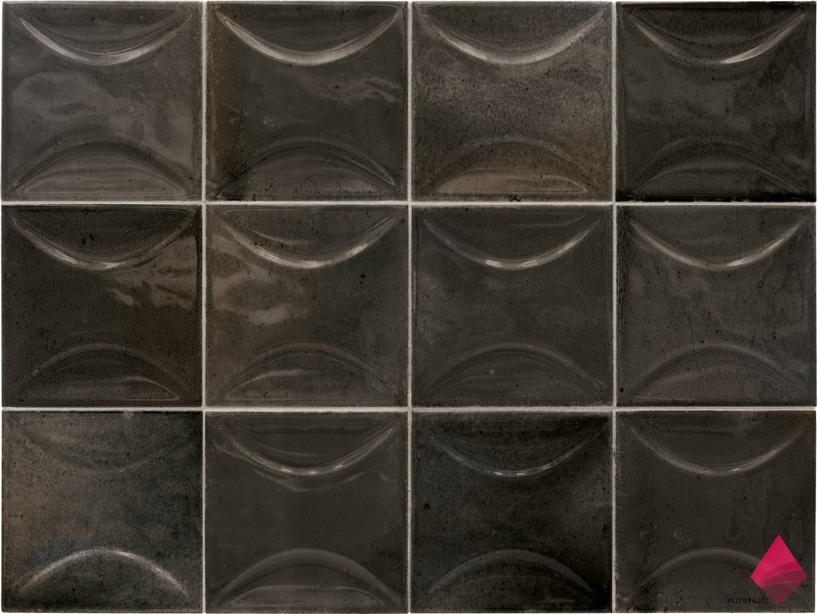 arco black ash 10×10 Черная плитка 10 10 фото