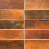 burnt red 6.5X20 Коричневая плитка под кирпич