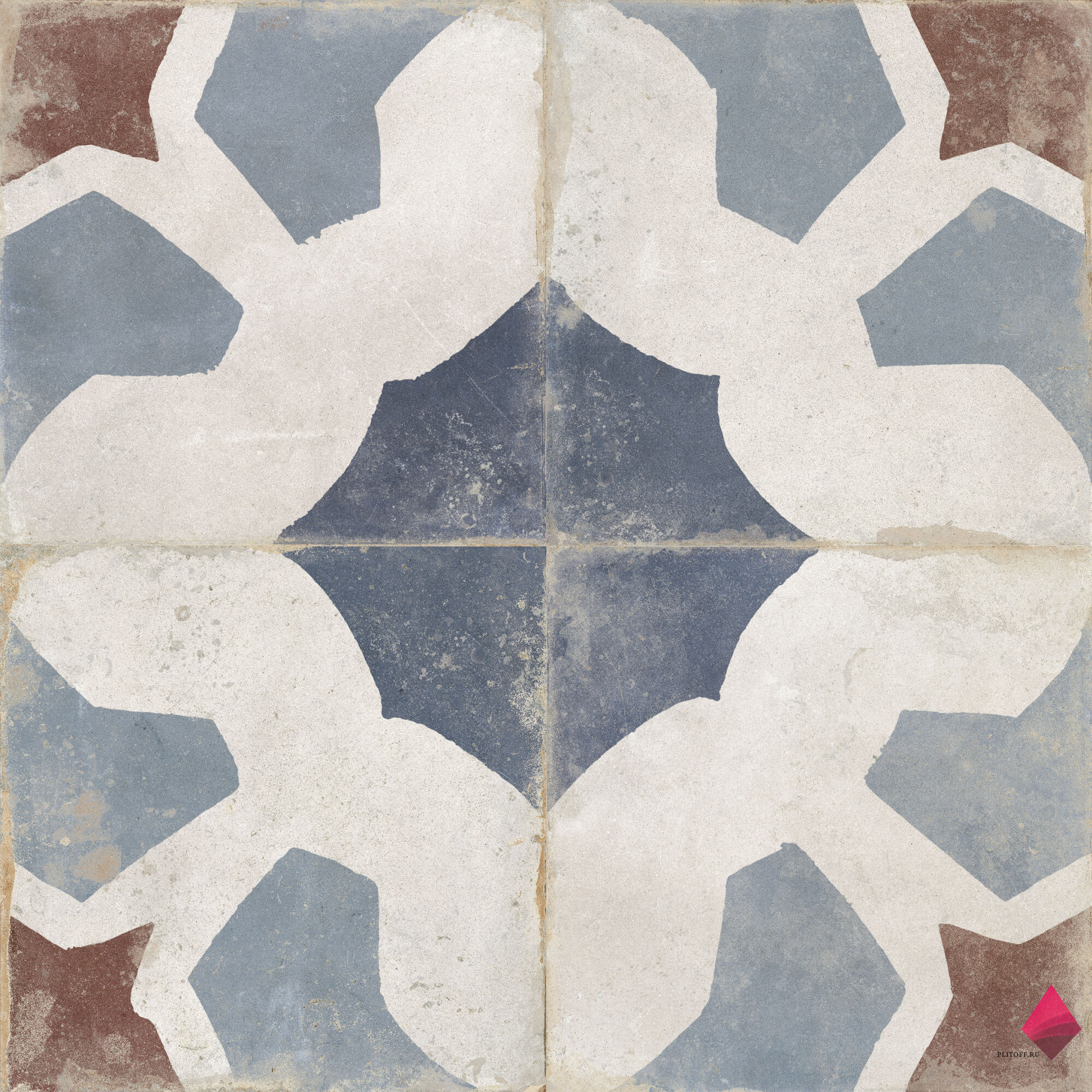 Напольная плитка с узором