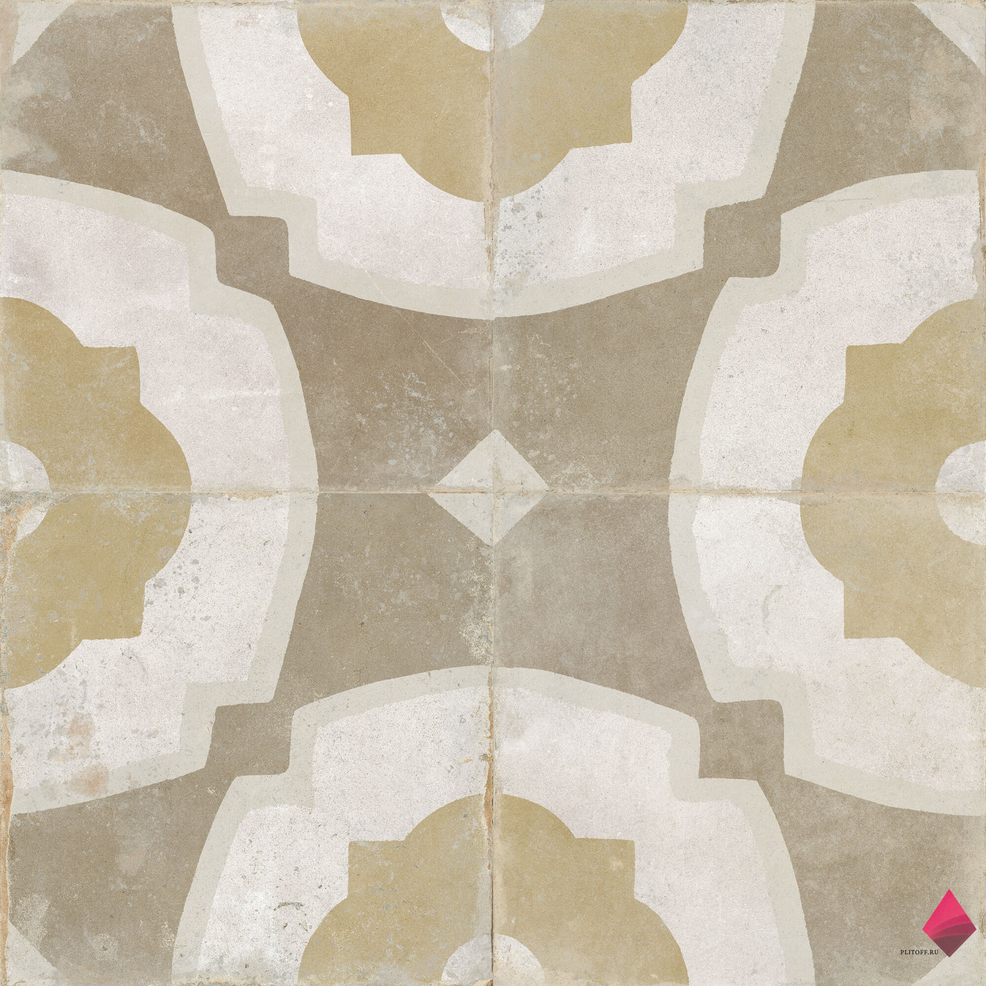 Плитка горчичного цвета