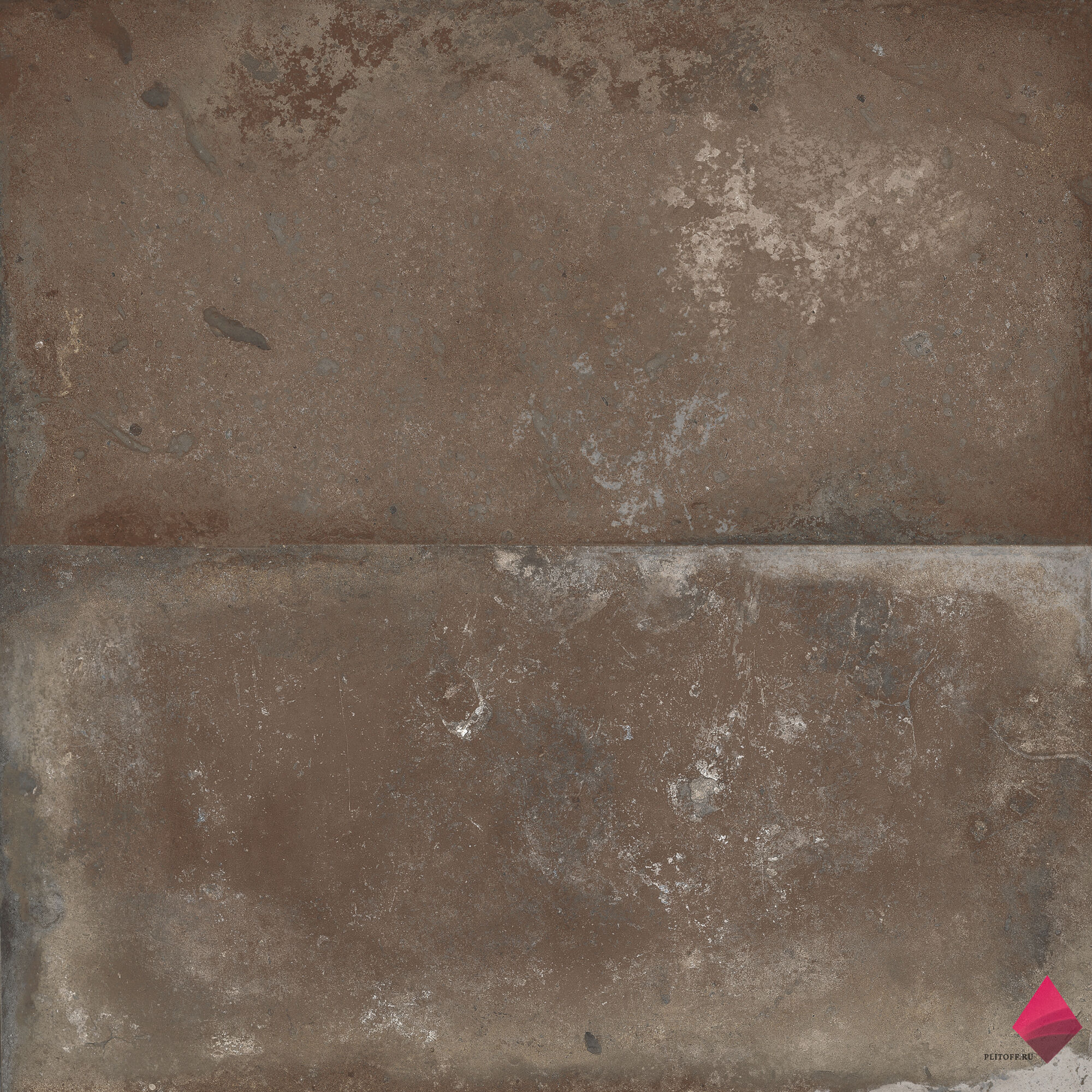 Коричневая плитка под глину