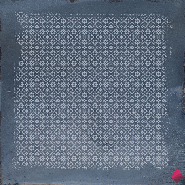 Плитка синего цвета для пола фото