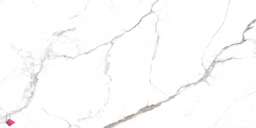 Белая плитка под мрамор