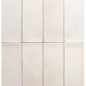 Белая плитка для пола под кирпич