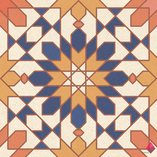 Плитка напольная с рисунком