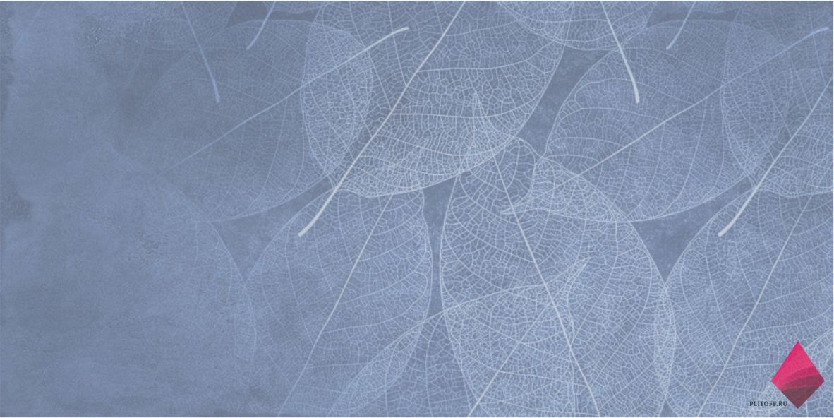 Синяя плитка декор фото