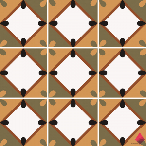 Ковер из плитки для пола