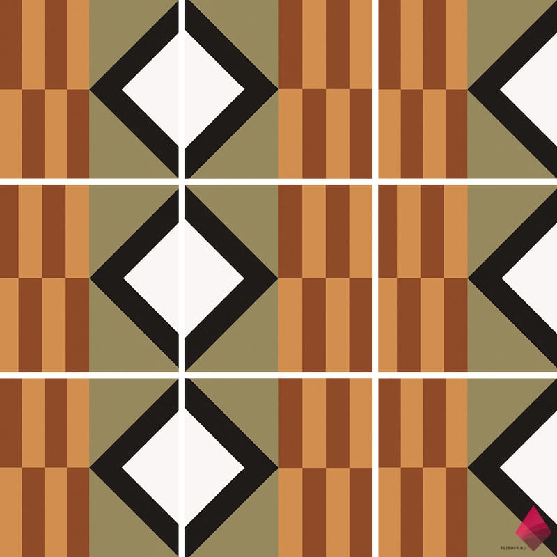 mark warm Плитка на пол геометрия