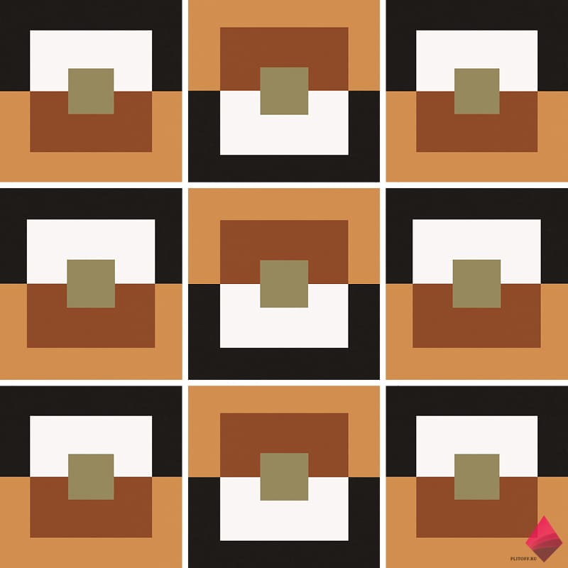 punkt warm Напольная плитка с рисунком