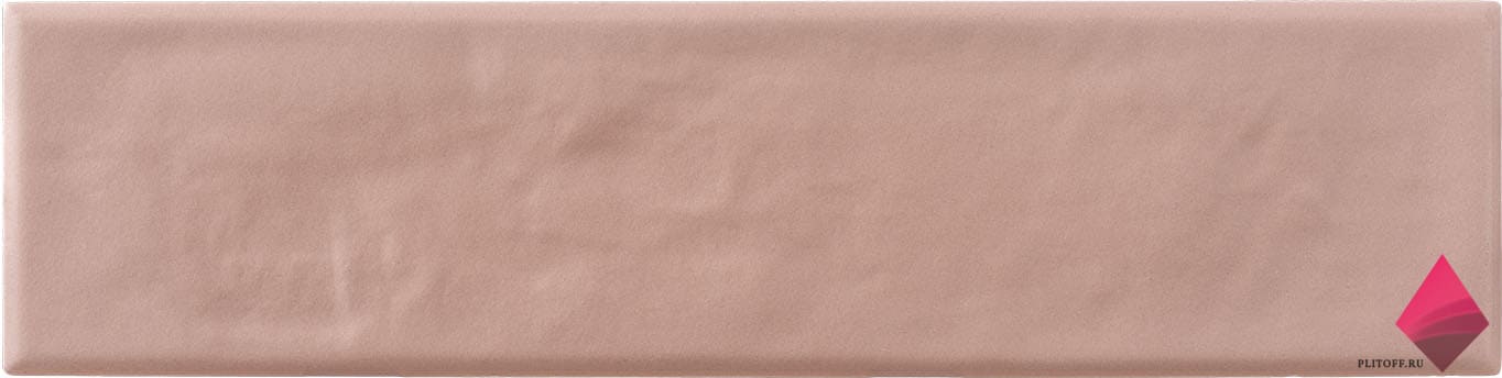 Розовая плитка под кирпич