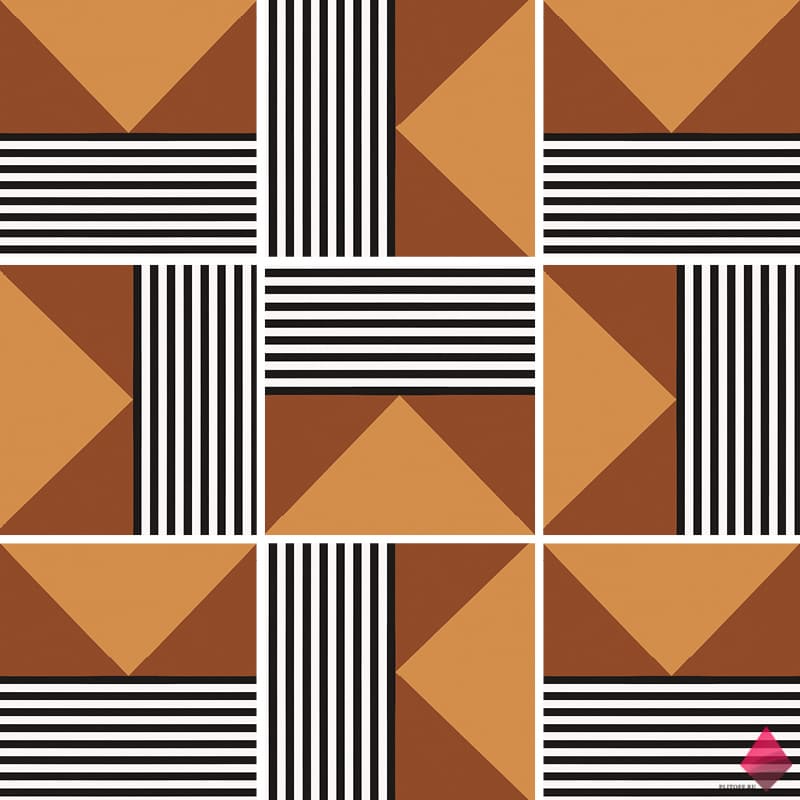 stritch warm Плитка для пола с рисунком