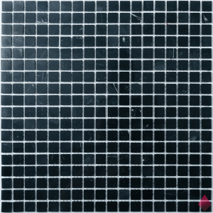 Черная плитка под мрамор