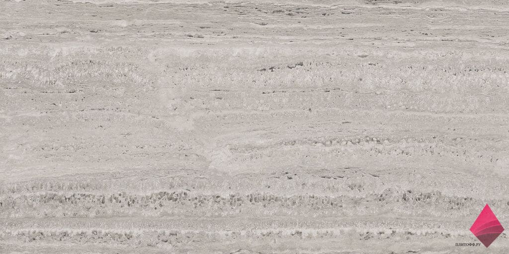 LICEO GREY PULIDO 60×120 Серая плитка под травертин