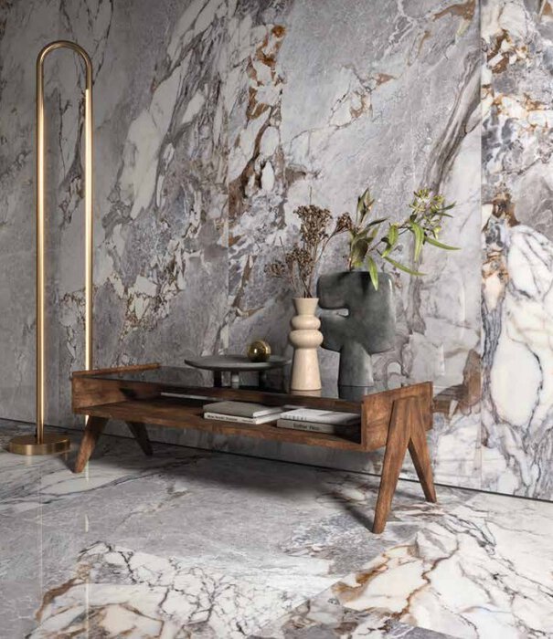 Керамогранит под мрамор