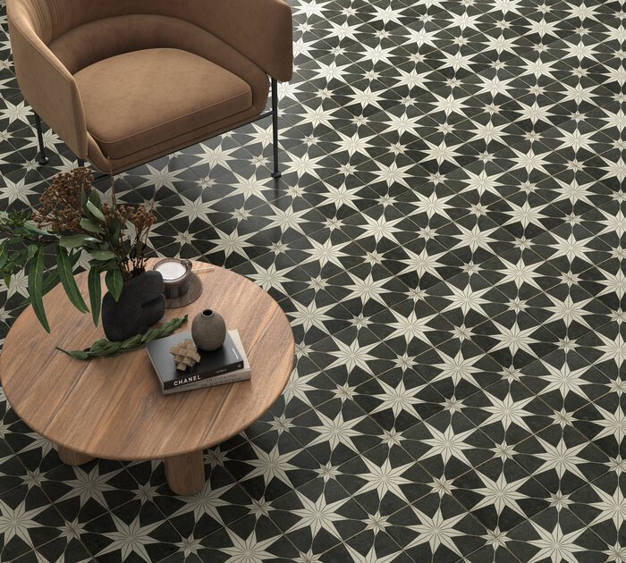 Плитка звёзды