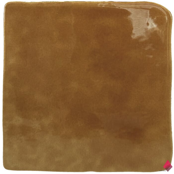 43976 HANA CARAMEL Коричневая глянцевая плитка