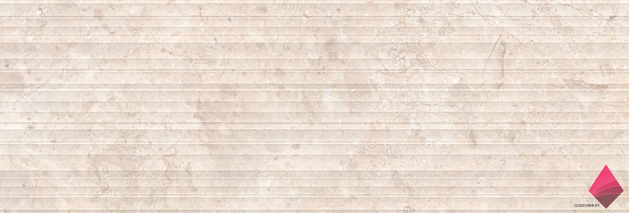 43982 ARDARA SAND STRIPES Бежевая плитка для ванной
