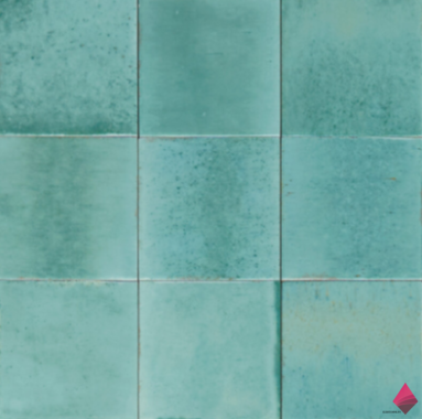 lume turquoise 10×10 Бирюзовая плитка для ванной