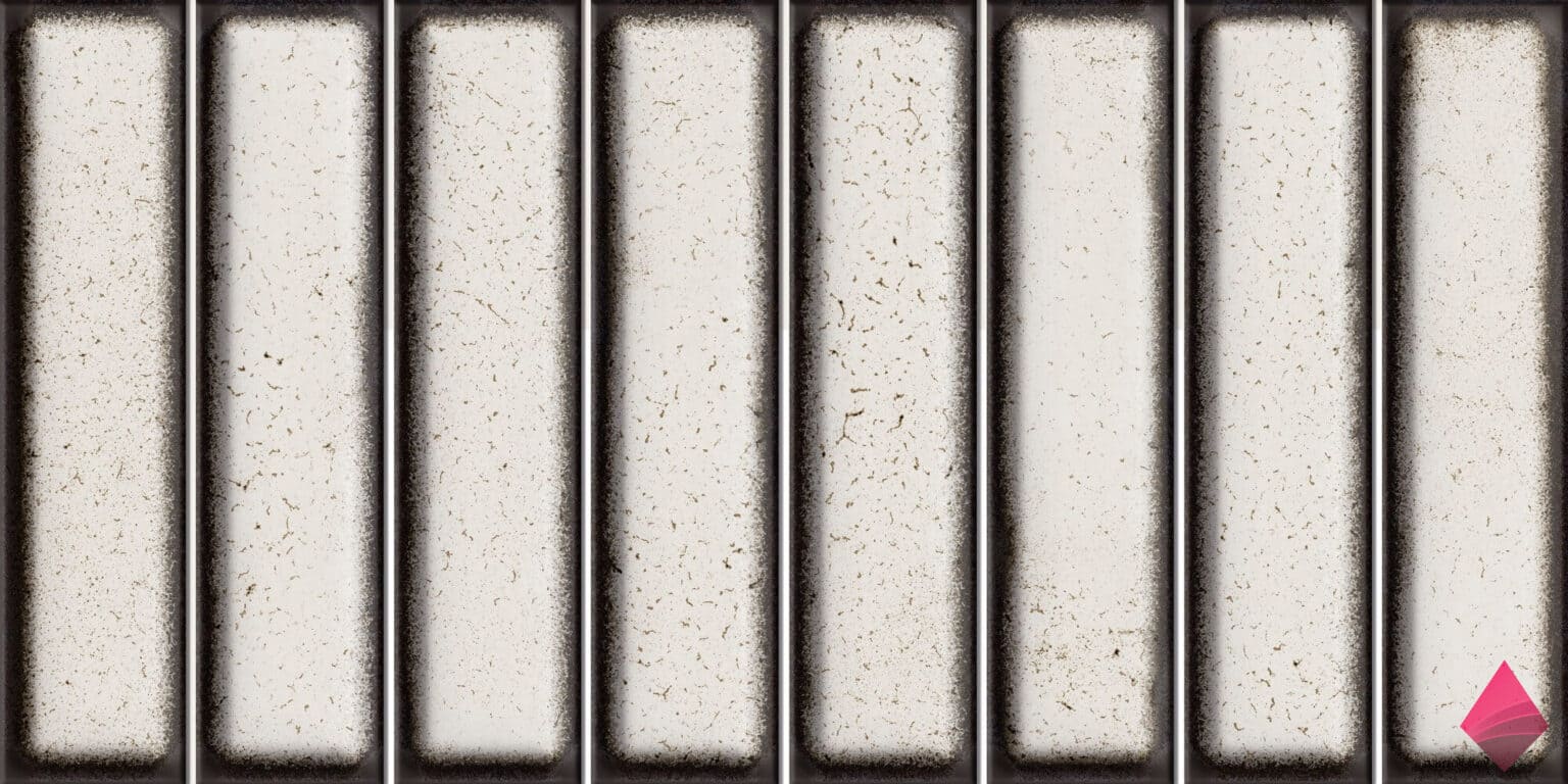 DOMINO BLANCO 15X30 Белая плитка под кирпичик