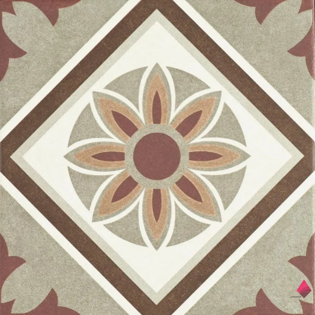 Motto Левелс Sand Decor 1038 20×20 Ковер из плитки для пола